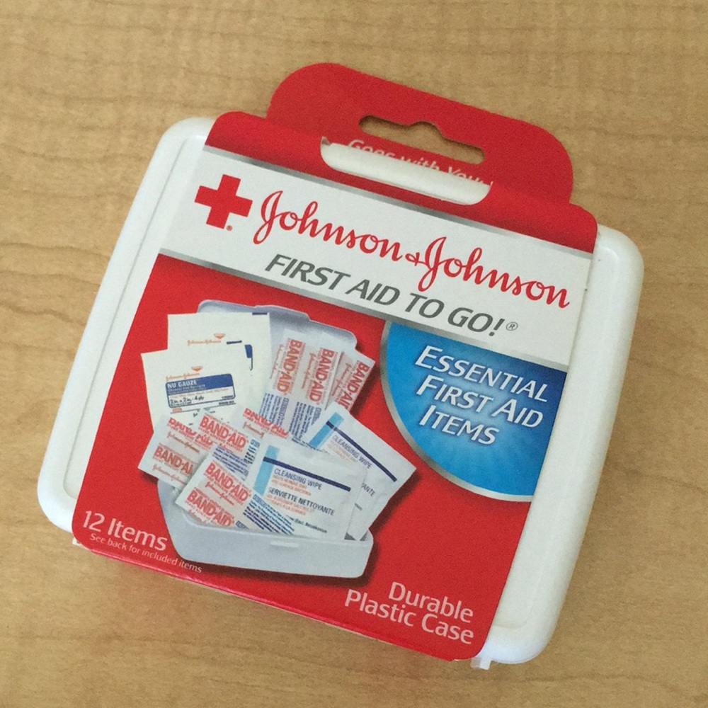 FREE Johnson & Johnson Mini First Aid Kit to Go